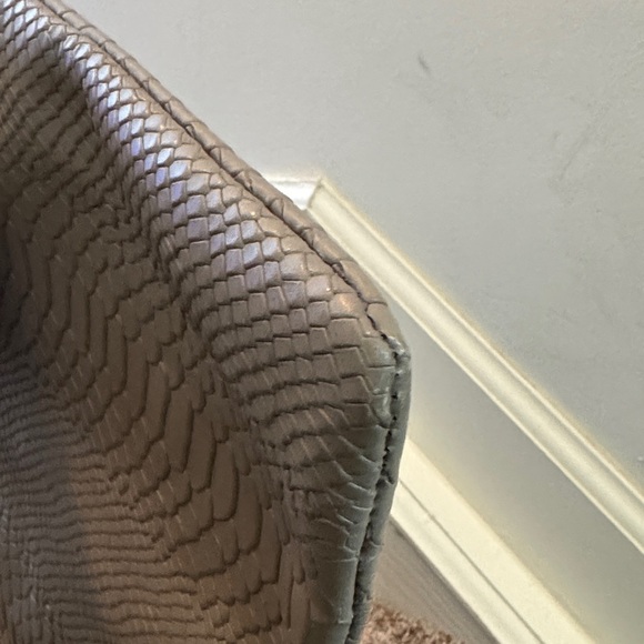 GiGi New York Taupe Clutch with Tassel - Picture 7 of 12